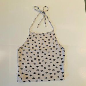 BRANDY MELVILLE "All Eyes on You" Sachi Halter Top